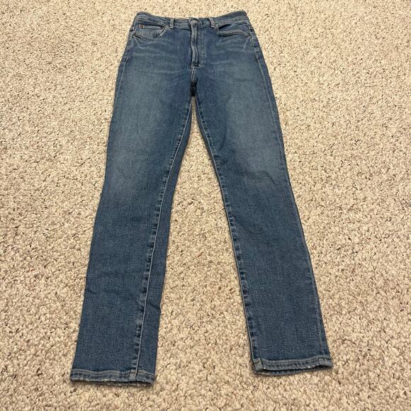 Agolde Denim - Agolde Pinch Waist Skinny Jeans Sz 27 Medium Wash Denim Casual High Waist
